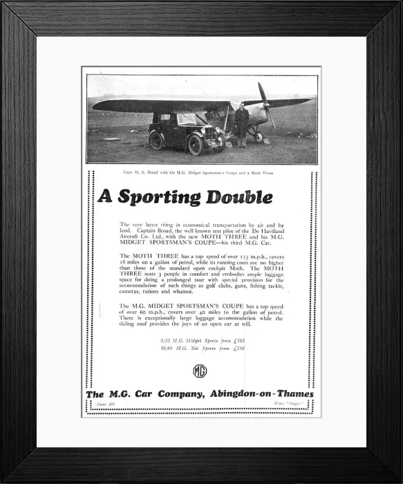 Framed Print : MG Midget 1930 Framed Print : MG Midget 1930
