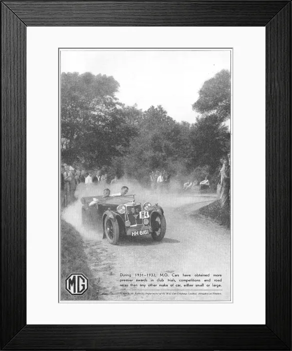 Framed Print : MG Cars 1932 Framed Print : MG Cars 1932
