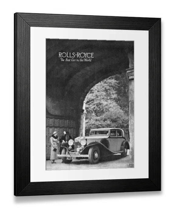 Framed Print : Rolls-Royce - The Best Car In The World Framed Print : Rolls-Royce - The Best Car In The World