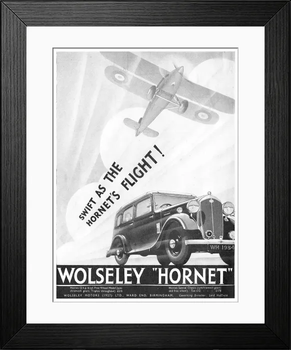 Framed Print : Wolseley Hornet Framed Print : Wolseley Hornet