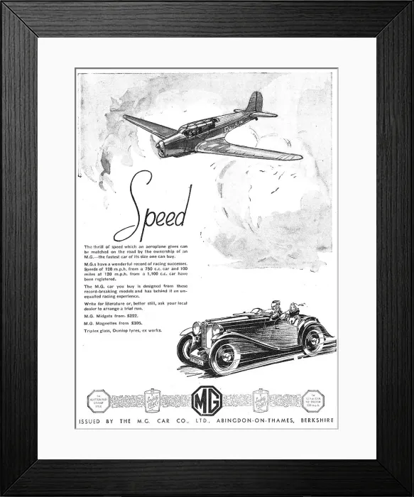 Framed Print : MG Magnette Framed Print : MG Magnette