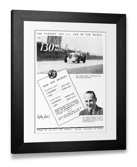 Framed Print : MG Magic Midget Framed Print : MG Magic Midget