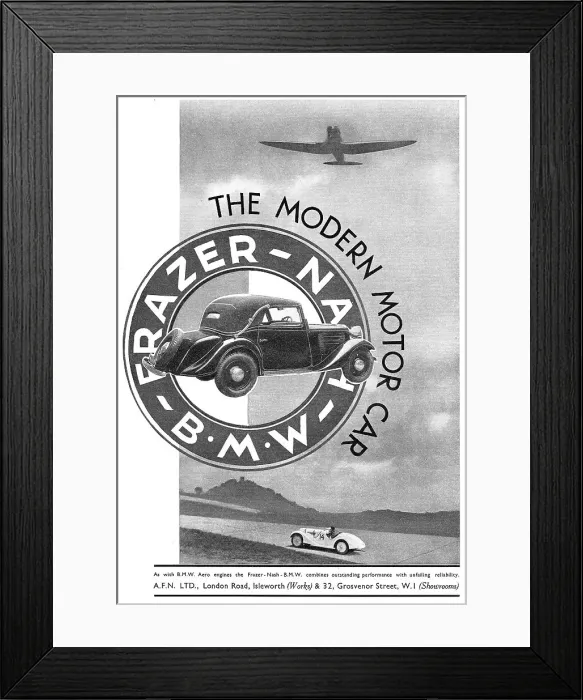 Framed Print : The 1936 Frazer-Nash-BMW Car Framed Print : The 1936 Frazer-Nash-BMW Car