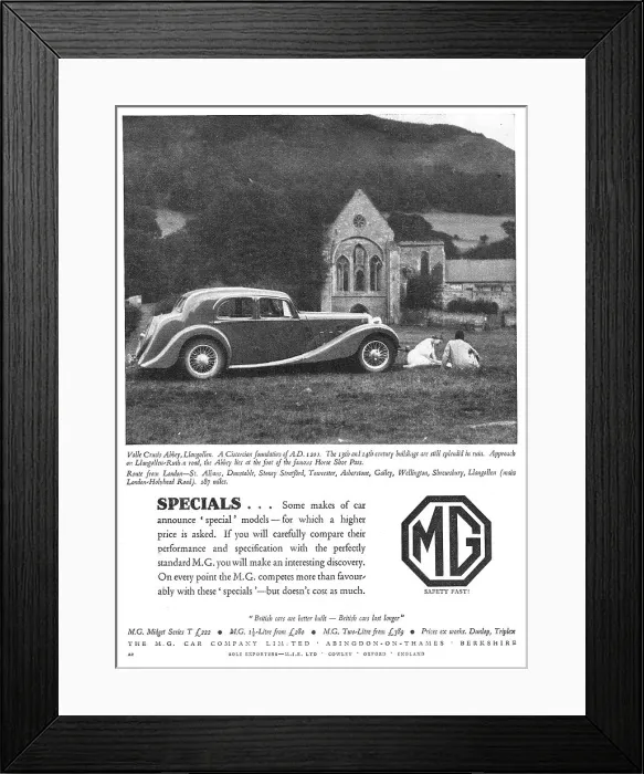 Framed Print : 1937 MG Two Litre Specials Framed Print : 1937 MG Two Litre Specials