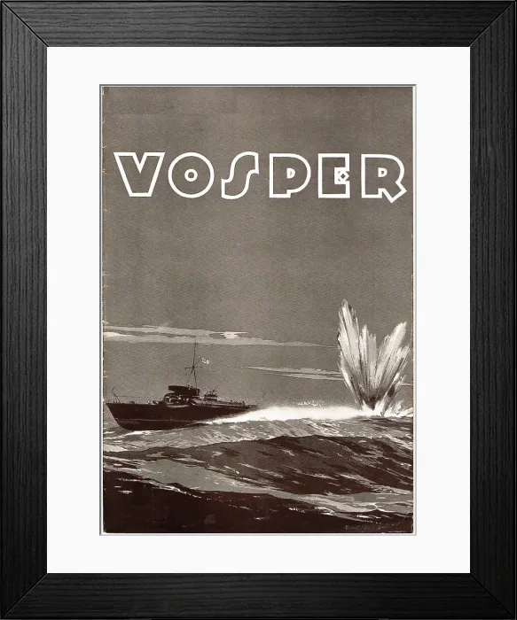 Framed Print : Vosper Motor Torpedo Boat Framed Print : Vosper Motor Torpedo Boat