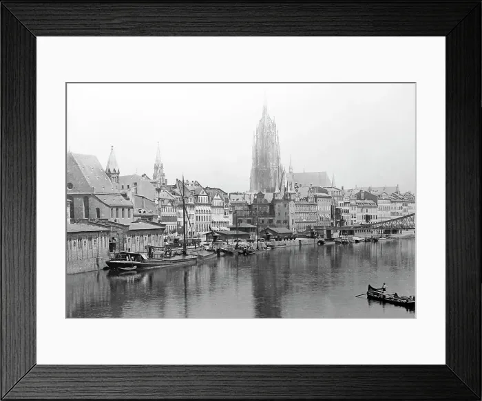 Framed Print : Frankfurt, Germany, Victorian period Framed Print : Frankfurt, Germany, Victorian period