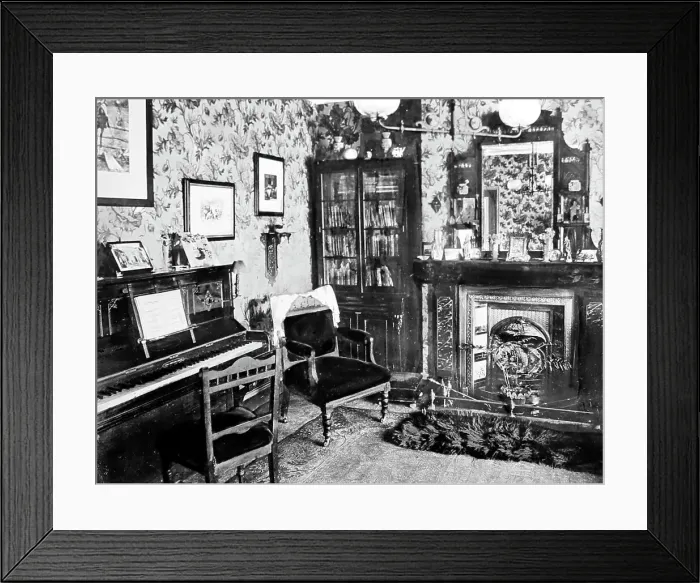 Framed Print : Sitting room in a Parlour, Port Sunlight Village Framed Print : Sitting room in a Parlour, Port Sunlight Village
