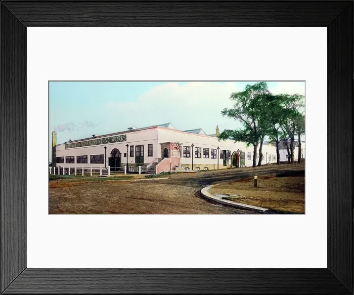 Framed Print : W H Smith book binding factory, Letchworth Garden City Framed Print : W H Smith book binding factory, Letchworth Garden City