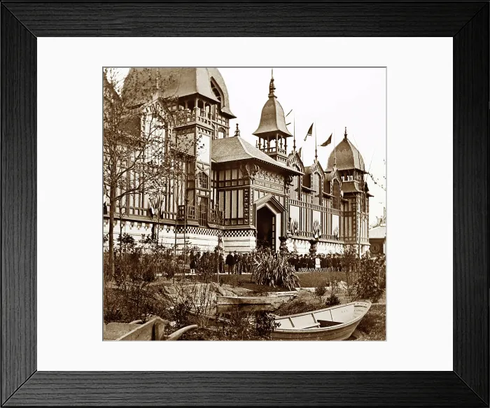 Framed Print : Pavilion des Colonies, 1889 Exposition Universelle, Paris Framed Print : Pavilion des Colonies, 1889 Exposition Universelle, Paris