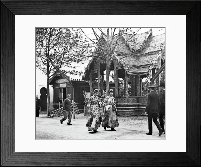 Framed Print : Siamese Pavilion, 1889 Exposition Universelle, Paris, France Framed Print : Siamese Pavilion, 1889 Exposition Universelle, Paris, France