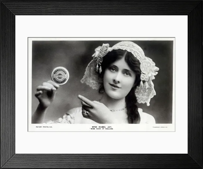 Framed Print : Miss Isabel Jay - Miss Hook of Holland Framed Print : Miss Isabel Jay - Miss Hook of Holland