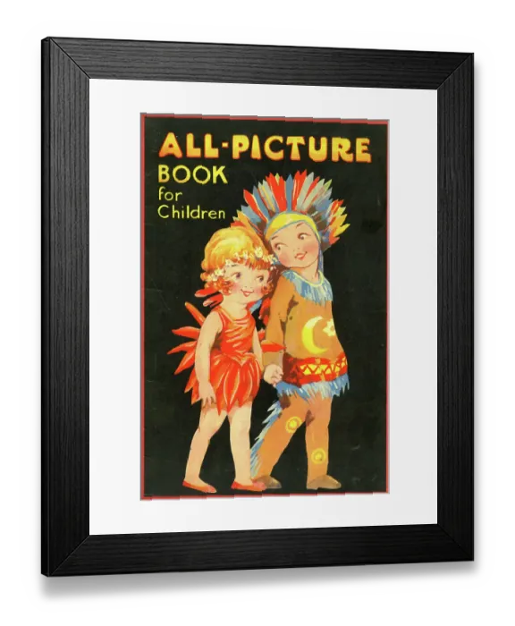 Framed Print : Girl and Boy in fancy dress Framed Print : Girl and Boy in fancy dress