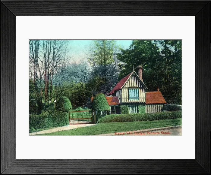 Framed Print : King Henry VII Lodge, Woburn Road, Woburn Sands Framed Print : King Henry VII Lodge, Woburn Road, Woburn Sands