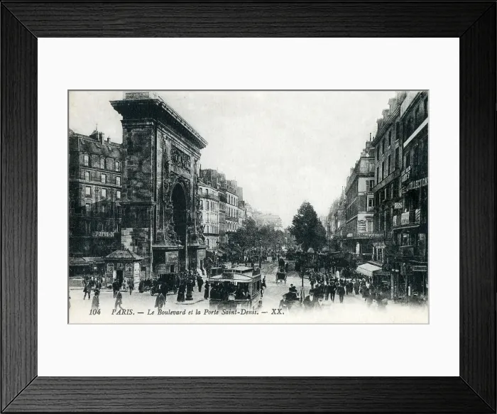 Framed Print : The Porte Saint-Denis (St. Denis Gate), Paris, France Framed Print : The Porte Saint-Denis (St. Denis Gate), Paris, France