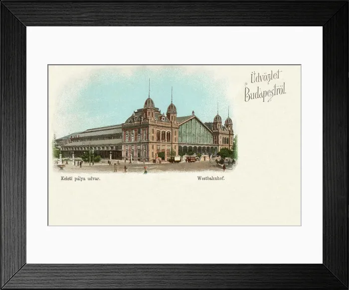 Framed Print : Budapest, Hungary - West Railway Station Framed Print : Budapest, Hungary - West Railway Station