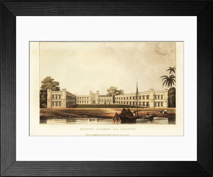 Framed Print : Bishop's College, near Kolkata (Calcutta), India. 1822 Framed Print : Bishop's College, near Kolkata (Calcutta), India. 1822