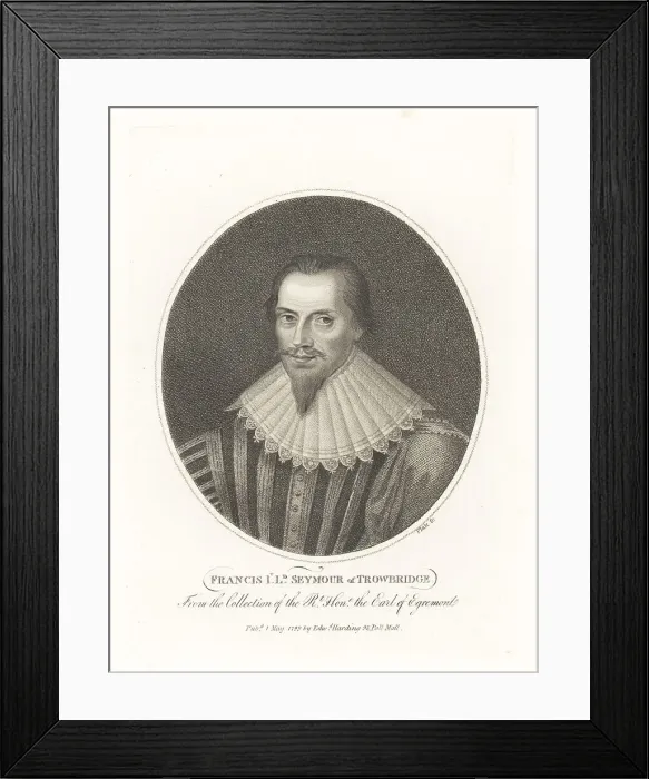 Framed Print : Francis Seymour, 1st Baron Seymour of Trowbridge Framed Print : Francis Seymour, 1st Baron Seymour of Trowbridge
