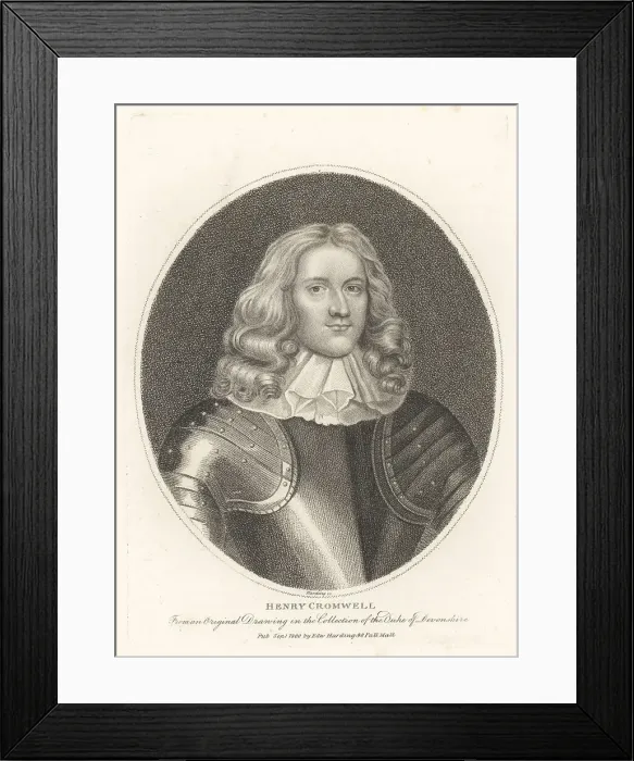 Framed Print : Henry Cromwell, English statesman, 1628-1674 Framed Print : Henry Cromwell, English statesman, 1628-1674