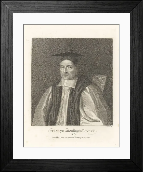 Framed Print : Richard Stearne, Archbishop of York, c.1596-1683 Framed Print : Richard Stearne, Archbishop of York, c.1596-1683