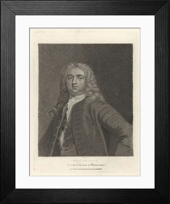 Framed Print : William Shippen, English Jacobite Framed Print : William Shippen, English Jacobite
