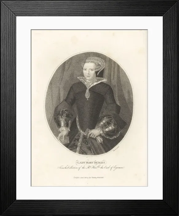 Framed Print : Lady Mary Sidney, mother of Sir Philip Sidney Framed Print : Lady Mary Sidney, mother of Sir Philip Sidney
