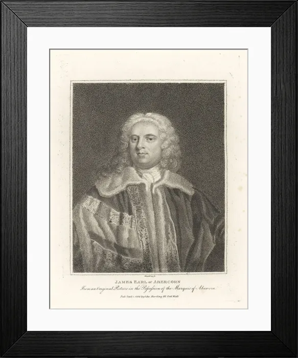 Framed Print : James Hamilton, 6th Earl of Abercorn, 1701-1734 Framed Print : James Hamilton, 6th Earl of Abercorn, 1701-1734