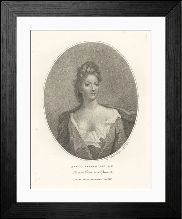 Framed Print : Anne Howard, Countess of Carlisle, 1674-1752 Framed Print : Anne Howard, Countess of Carlisle, 1674-1752