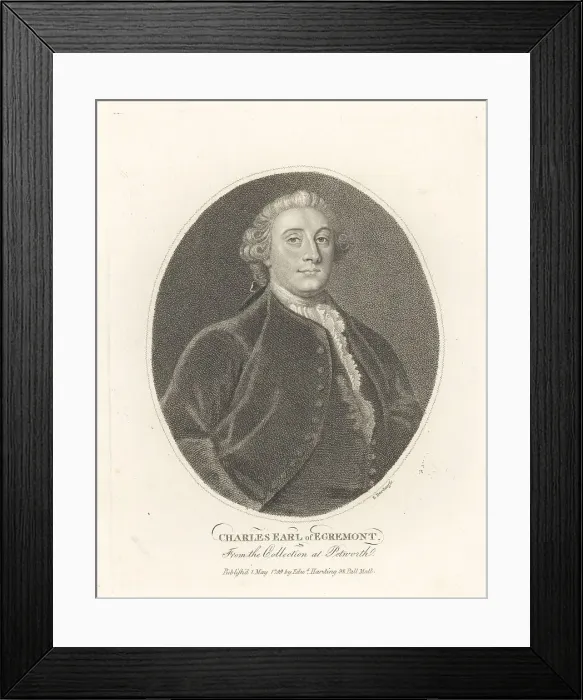Framed Print : Charles Wyndham, 2nd Earl of Egremont, 1710-1763 Framed Print : Charles Wyndham, 2nd Earl of Egremont, 1710-1763