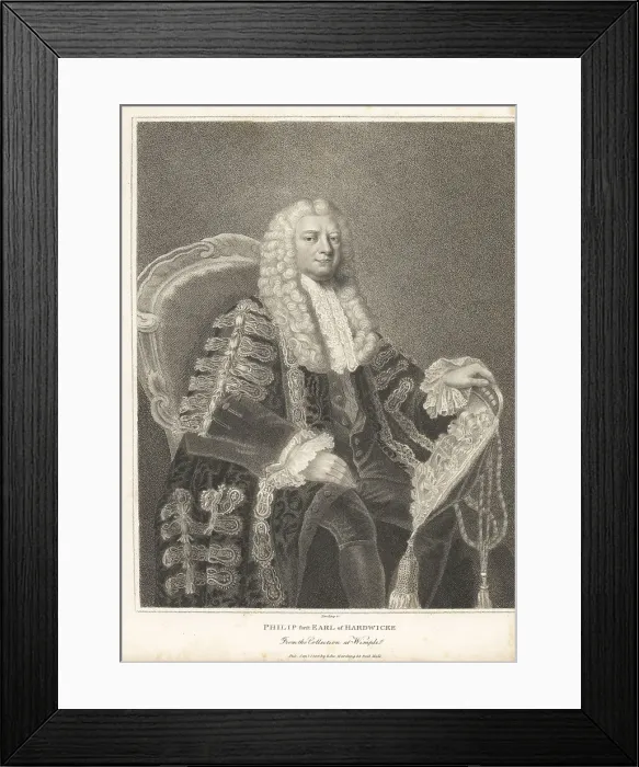 Framed Print : Philip Yorke, 1st Earl of Hardwicke Framed Print : Philip Yorke, 1st Earl of Hardwicke