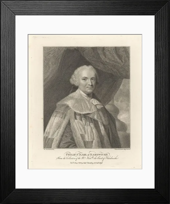 Framed Print : Philip Yorke, 2nd Earl Hardwicke Framed Print : Philip Yorke, 2nd Earl Hardwicke