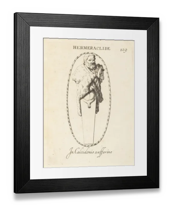 Framed Print : Hermeracles, statue of Heracles on the square trunk of Hermes Framed Print : Hermeracles, statue of Heracles on the square trunk of Hermes
