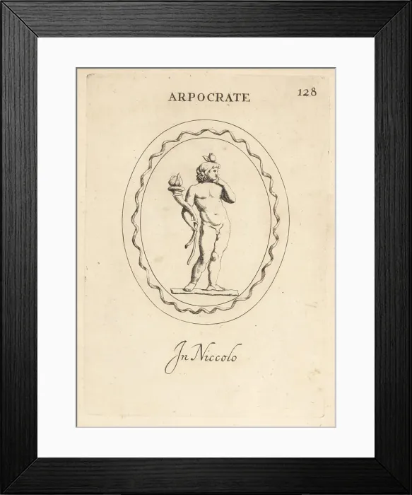 Framed Print : Harpocrates, ancient Greek god of silence Framed Print : Harpocrates, ancient Greek god of silence