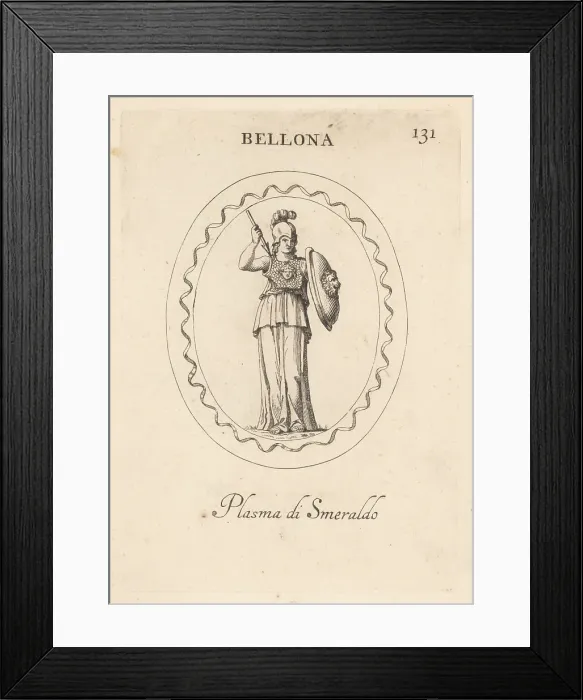 Framed Print : Figure of Bellona, Roman goddess of war Framed Print : Figure of Bellona, Roman goddess of war