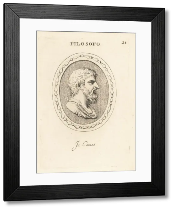 Framed Print : Unknown ancient Greek philosopher Framed Print : Unknown ancient Greek philosopher