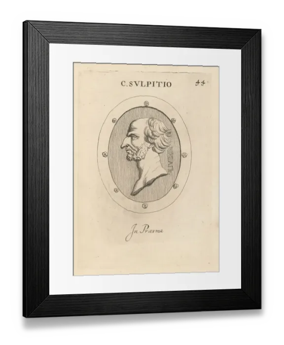 Framed Print : Bust of Gaius Sulpicius, one of the patrician Sulpicia family Framed Print : Bust of Gaius Sulpicius, one of the patrician Sulpicia family