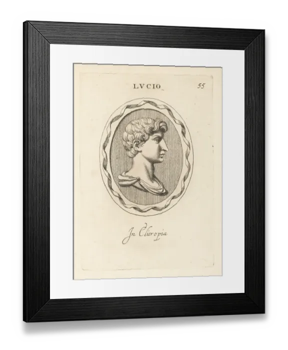 Framed Print : Bust of Lucius Caesar, adopted by Octavian Framed Print : Bust of Lucius Caesar, adopted by Octavian