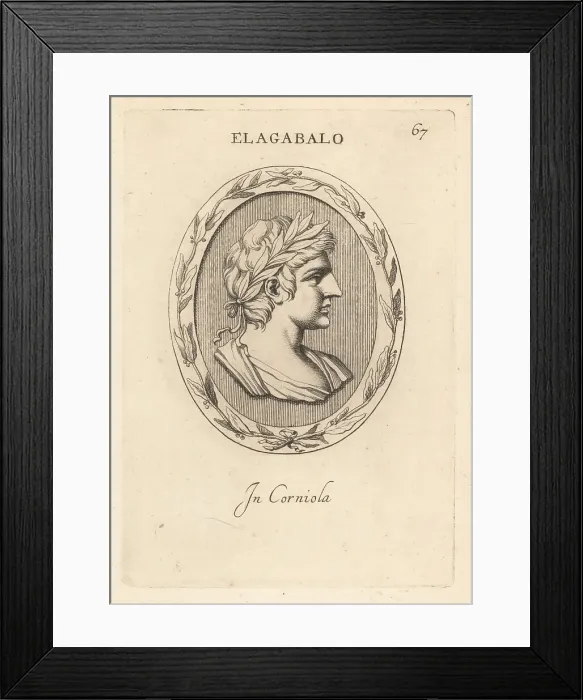 Framed Print : Roman emperor Elagabalus Framed Print : Roman emperor Elagabalus