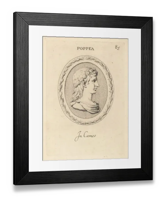 Framed Print : Bust of Roman Empress Poppaea Sabina Framed Print : Bust of Roman Empress Poppaea Sabina
