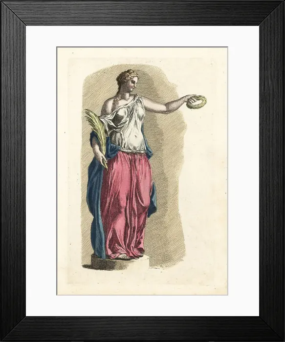 Framed Print : Figure of Ceres, Roman goddess of agriculture Framed Print : Figure of Ceres, Roman goddess of agriculture