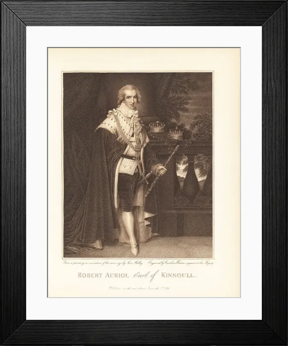 Framed Print : Robert Auriold, 10th Earl of Kinnoull, 1751-1804 Framed Print : Robert Auriold, 10th Earl of Kinnoull, 1751-1804