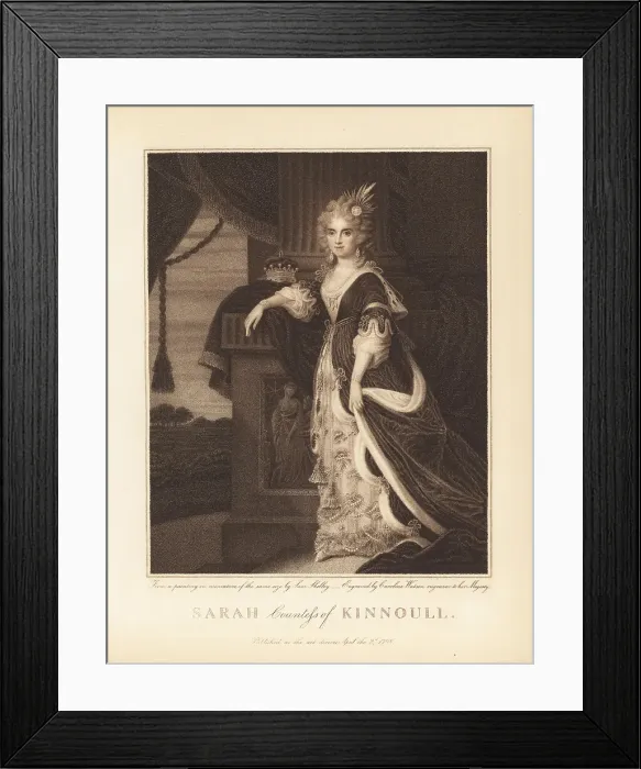 Framed Print : Sarah, Countess of Kinnoull, 1760-1837 Framed Print : Sarah, Countess of Kinnoull, 1760-1837