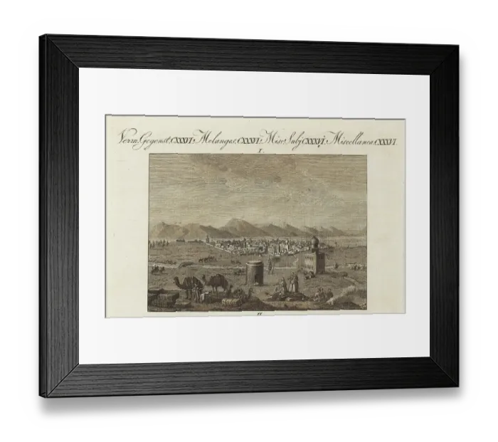 Framed Print : View of the city of Shiraz, Iran Framed Print : View of the city of Shiraz, Iran