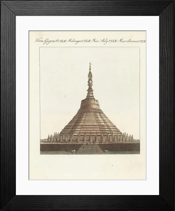 Framed Print : Shwemawdaw Pagoda, Bago, Myanmar Framed Print : Shwemawdaw Pagoda, Bago, Myanmar