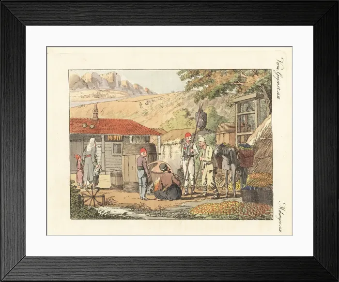Framed Print : Tatar peasants of the Crimean peninsula (Ukraine) Framed Print : Tatar peasants of the Crimean peninsula (Ukraine)