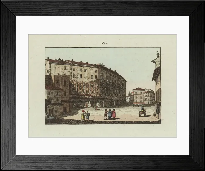 Framed Print : View of the Theatre of Marcellus in Rome, circa 1810 Framed Print : View of the Theatre of Marcellus in Rome, circa 1810