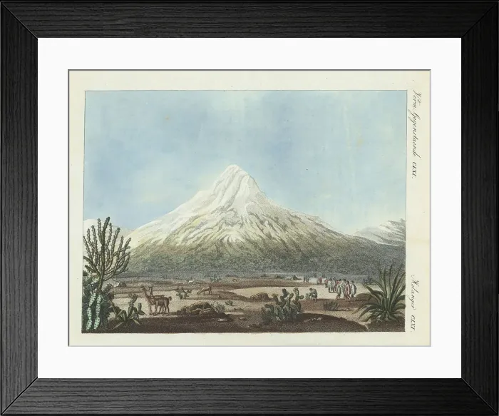 Framed Print : Chimborazo viewed from the Tapia plateau Framed Print : Chimborazo viewed from the Tapia plateau