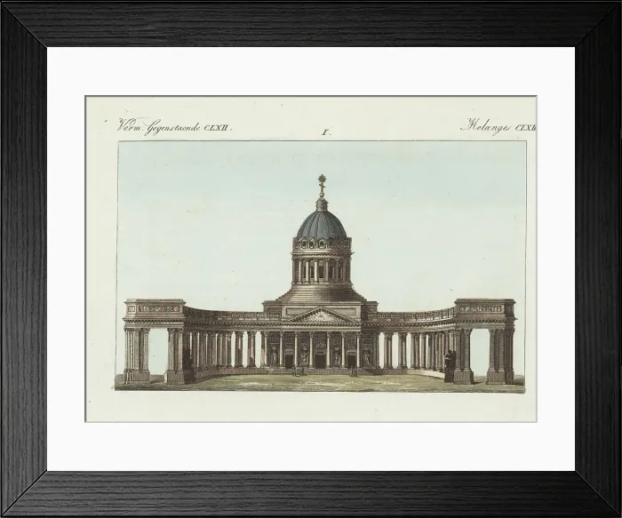 Framed Print : Kazan Cathedral, St. Petersburg, Russia Framed Print : Kazan Cathedral, St. Petersburg, Russia