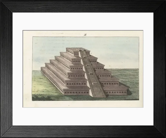 Framed Print : Pyramid of the Niches at El Tajin, Mexico Framed Print : Pyramid of the Niches at El Tajin, Mexico