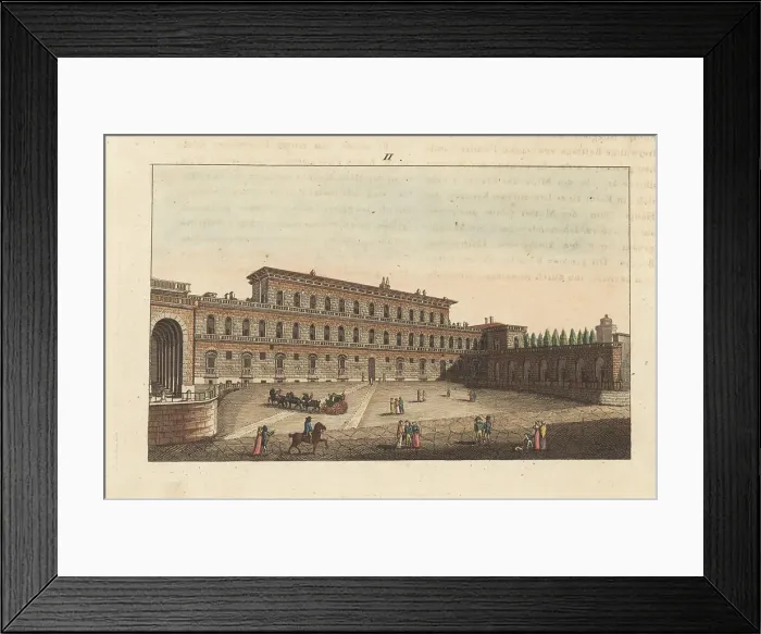 Framed Print : The Ducal Palace or Palazzo Pitti at Florence Framed Print : The Ducal Palace or Palazzo Pitti at Florence