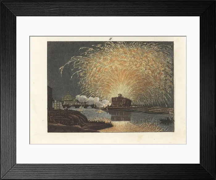 Framed Print : Annual fireworks at the Castel Sant'Angelo, Rome Framed Print : Annual fireworks at the Castel Sant'Angelo, Rome